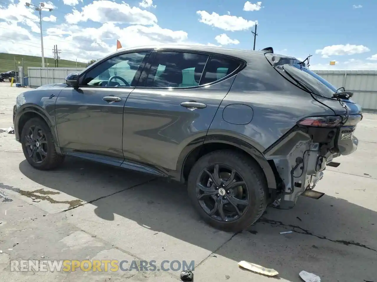 2 Photograph of a damaged car ZACPDFDW8R3A20578 DODGE HORNET R/T 2024