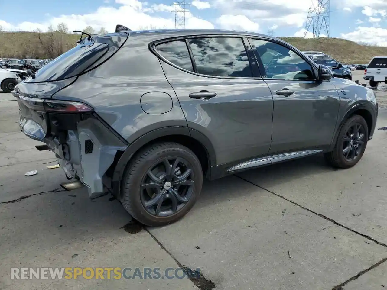 3 Photograph of a damaged car ZACPDFDW8R3A20578 DODGE HORNET R/T 2024