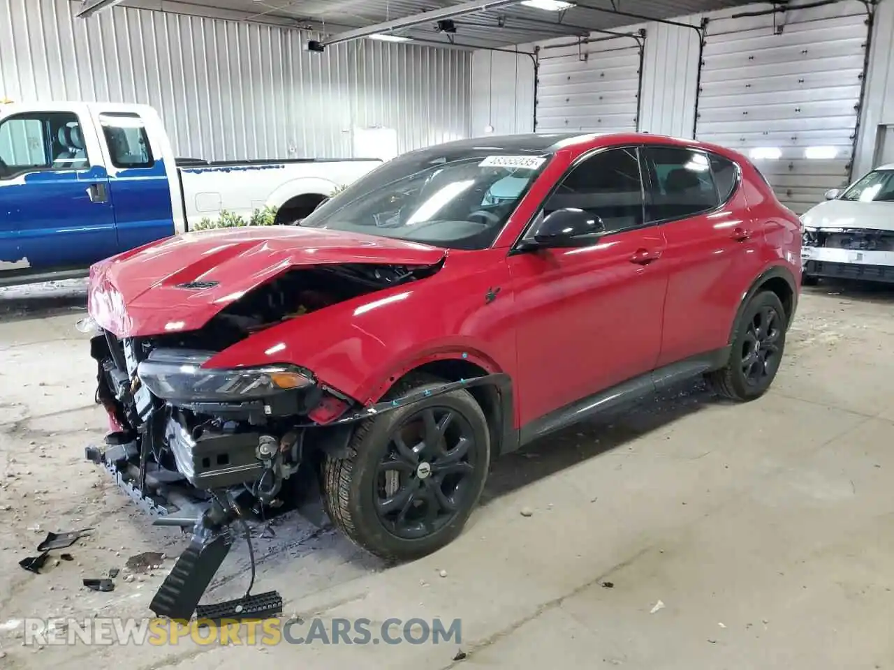 1 Photograph of a damaged car ZACPDFDWXR3A09761 DODGE HORNET R/T 2024