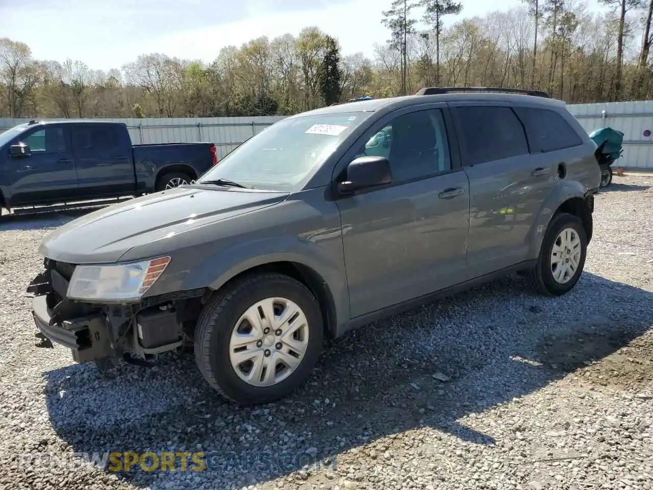 1 Photograph of a damaged car 3C4PDCAB3KT797709 DODGE JOURNEY 2019