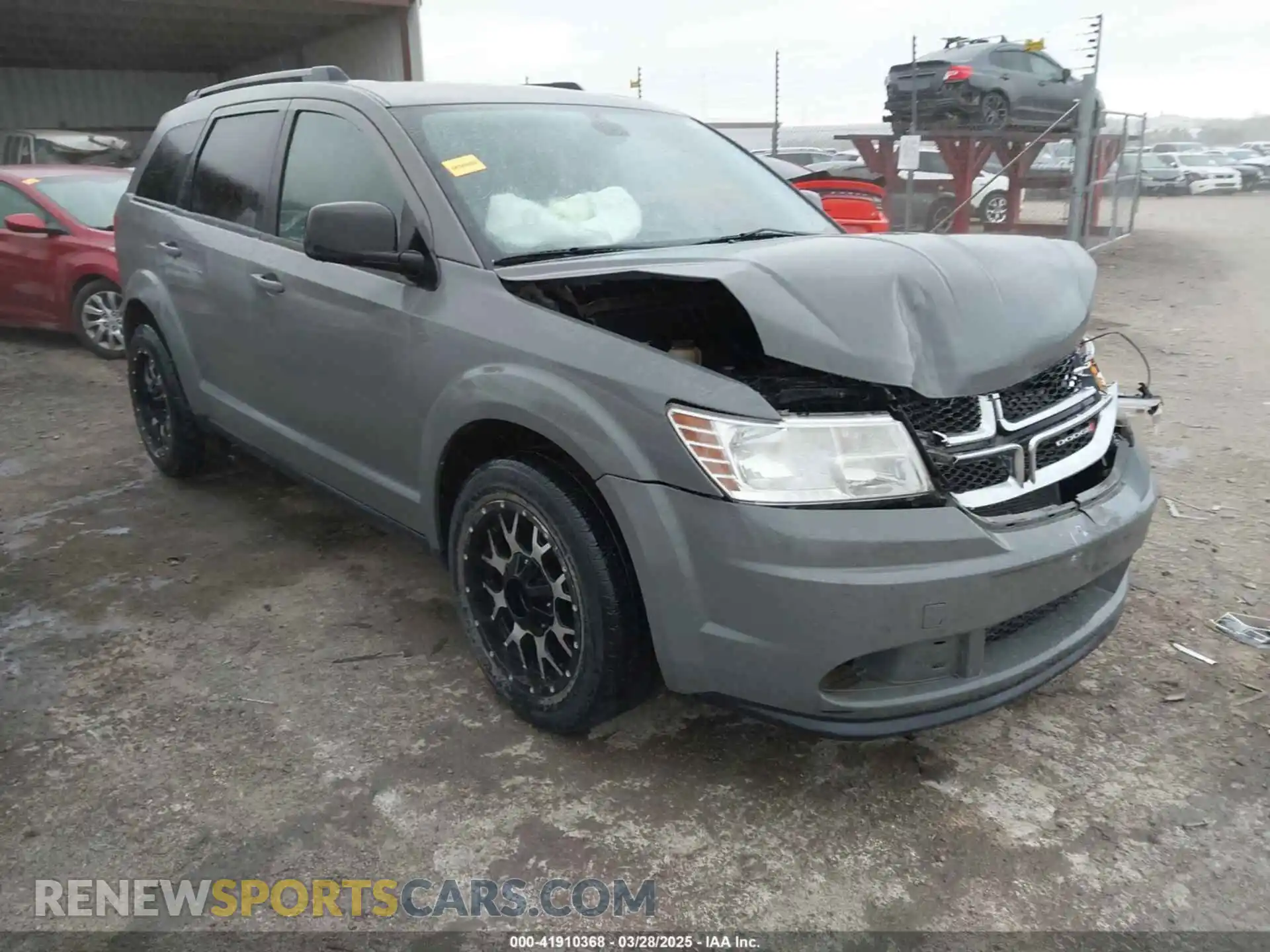 1 Photograph of a damaged car 3C4PDCAB5KT866156 DODGE JOURNEY 2019