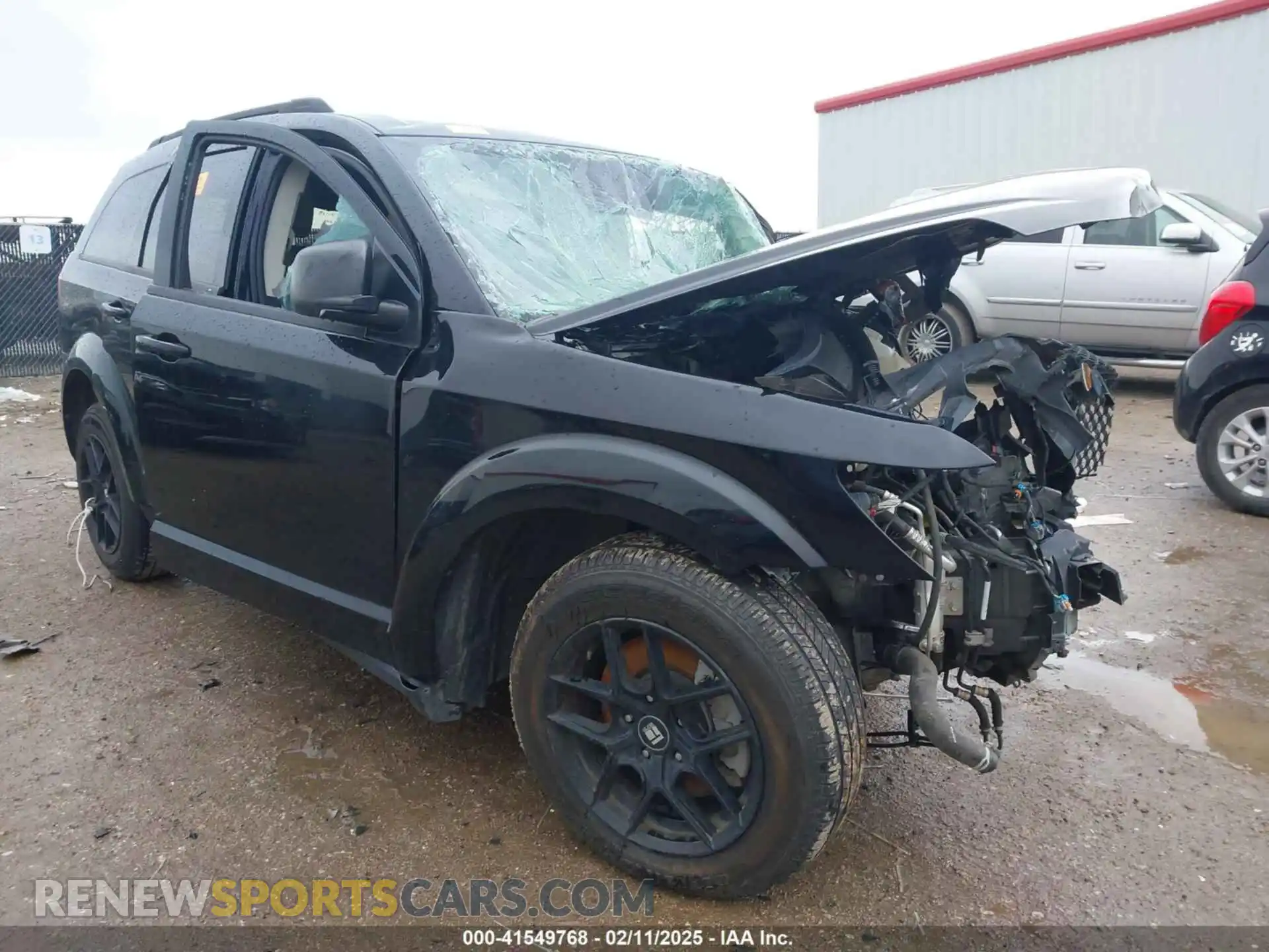 1 Photograph of a damaged car 3C4PDCAB7KT868541 DODGE JOURNEY 2019