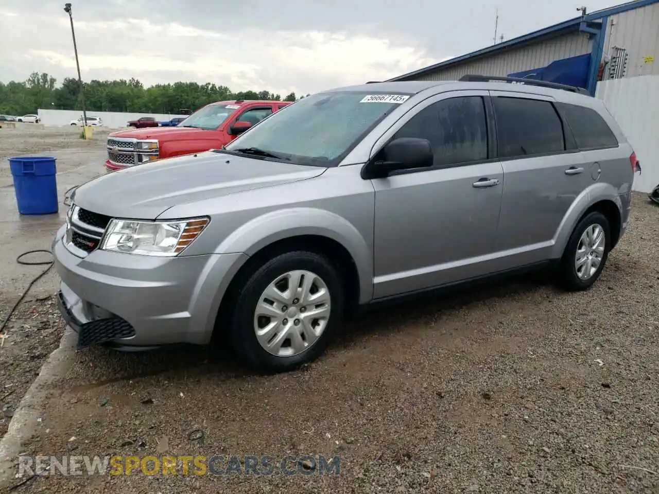 1 Photograph of a damaged car 3C4PDCAB9KT749759 DODGE JOURNEY 2019