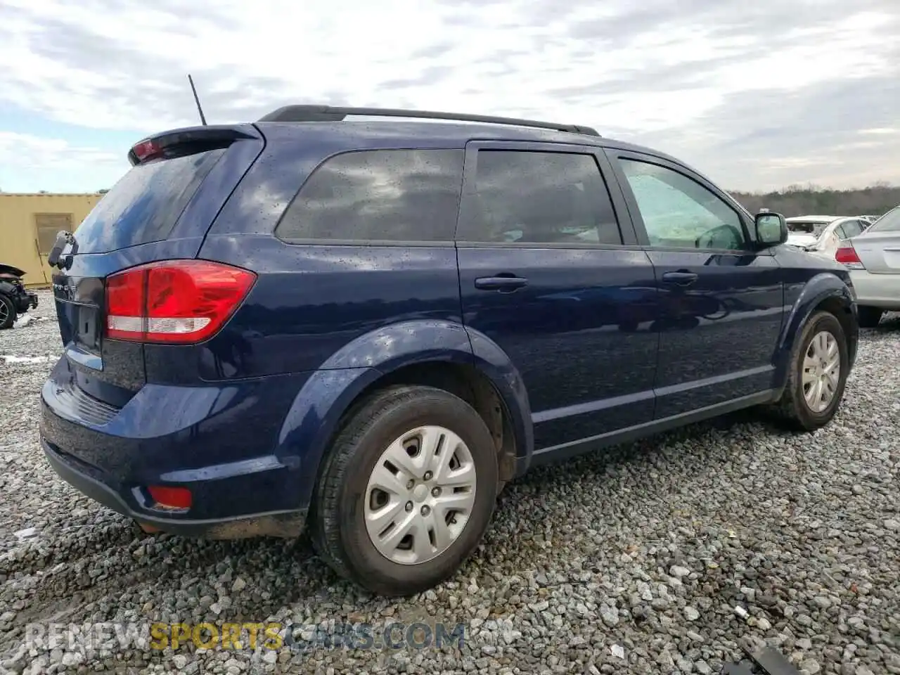 3 Photograph of a damaged car 3C4PDCBB0KT874681 DODGE JOURNEY 2019