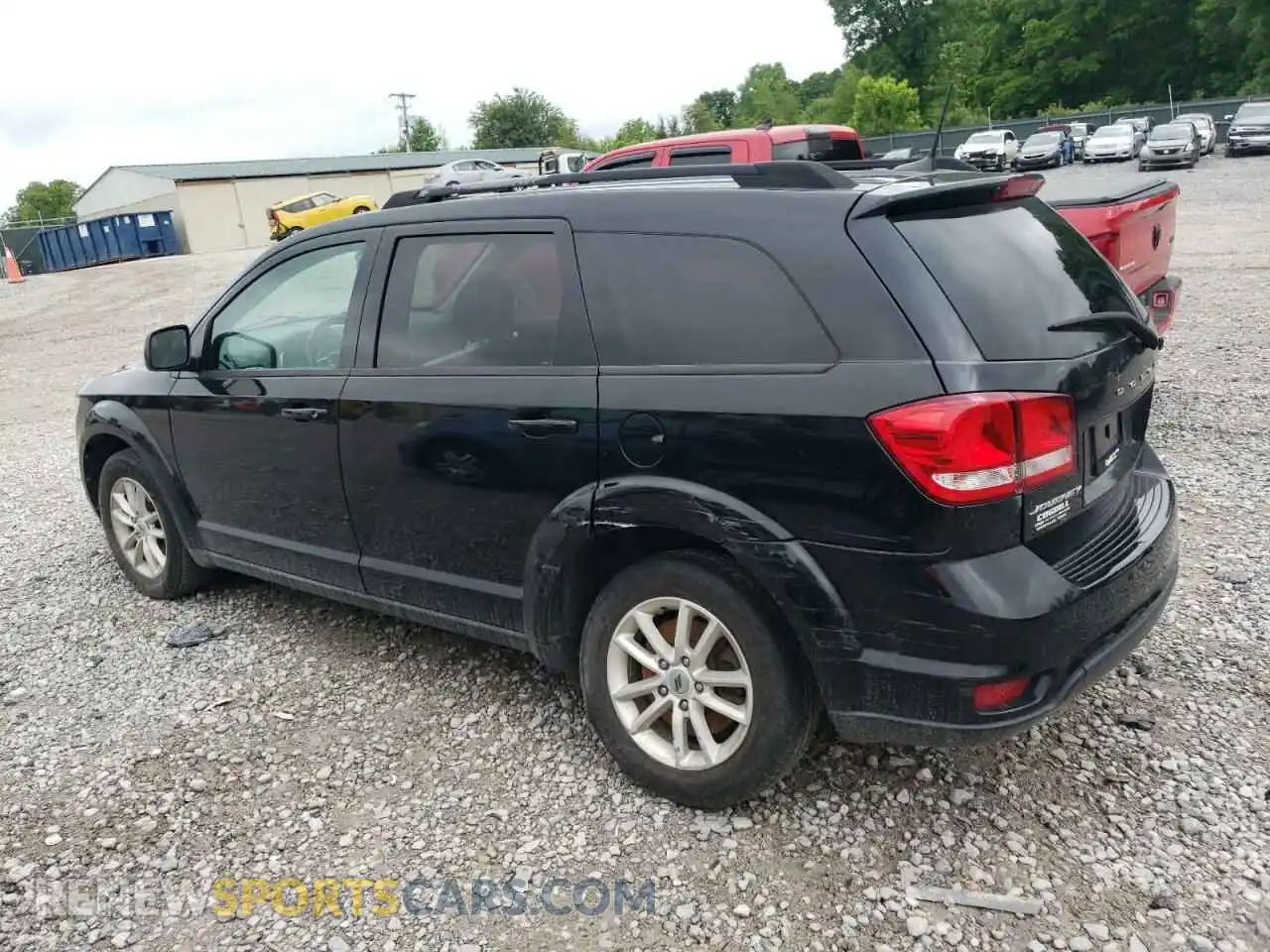 2 Photograph of a damaged car 3C4PDCBB1KT751049 DODGE JOURNEY 2019