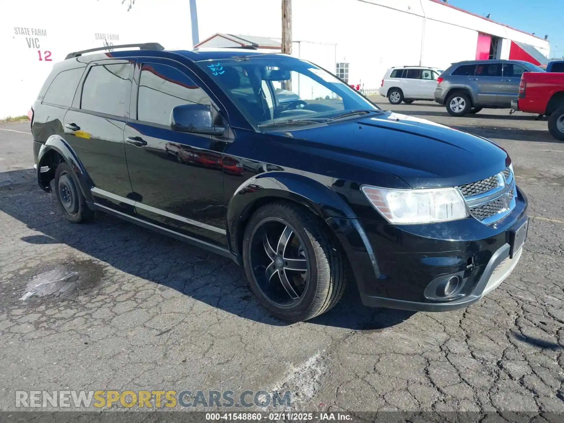 1 Photograph of a damaged car 3C4PDCBB1KT859686 DODGE JOURNEY 2019