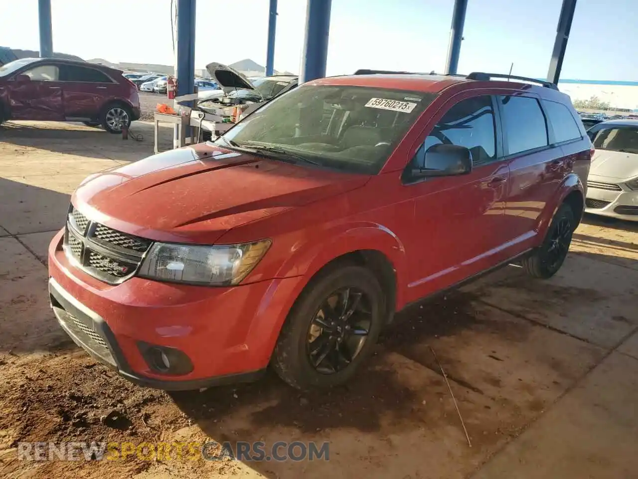 1 Фотография поврежденного автомобиля 3C4PDCBB3KT804155 DODGE JOURNEY 2019