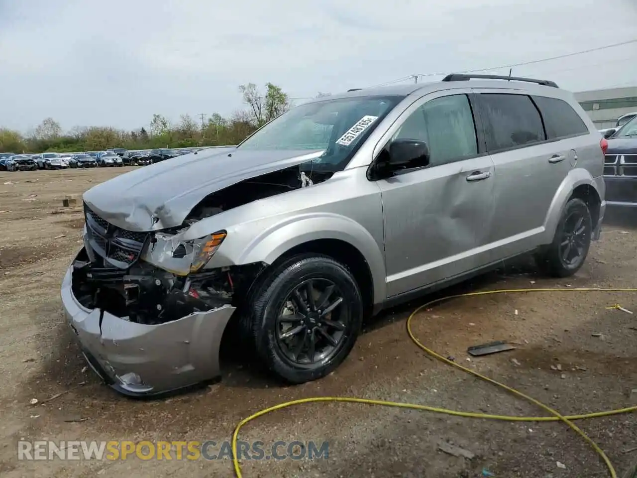 1 fotografías del automóvil dañado 3C4PDCBB5KT845872 DODGE JOURNEY 2019