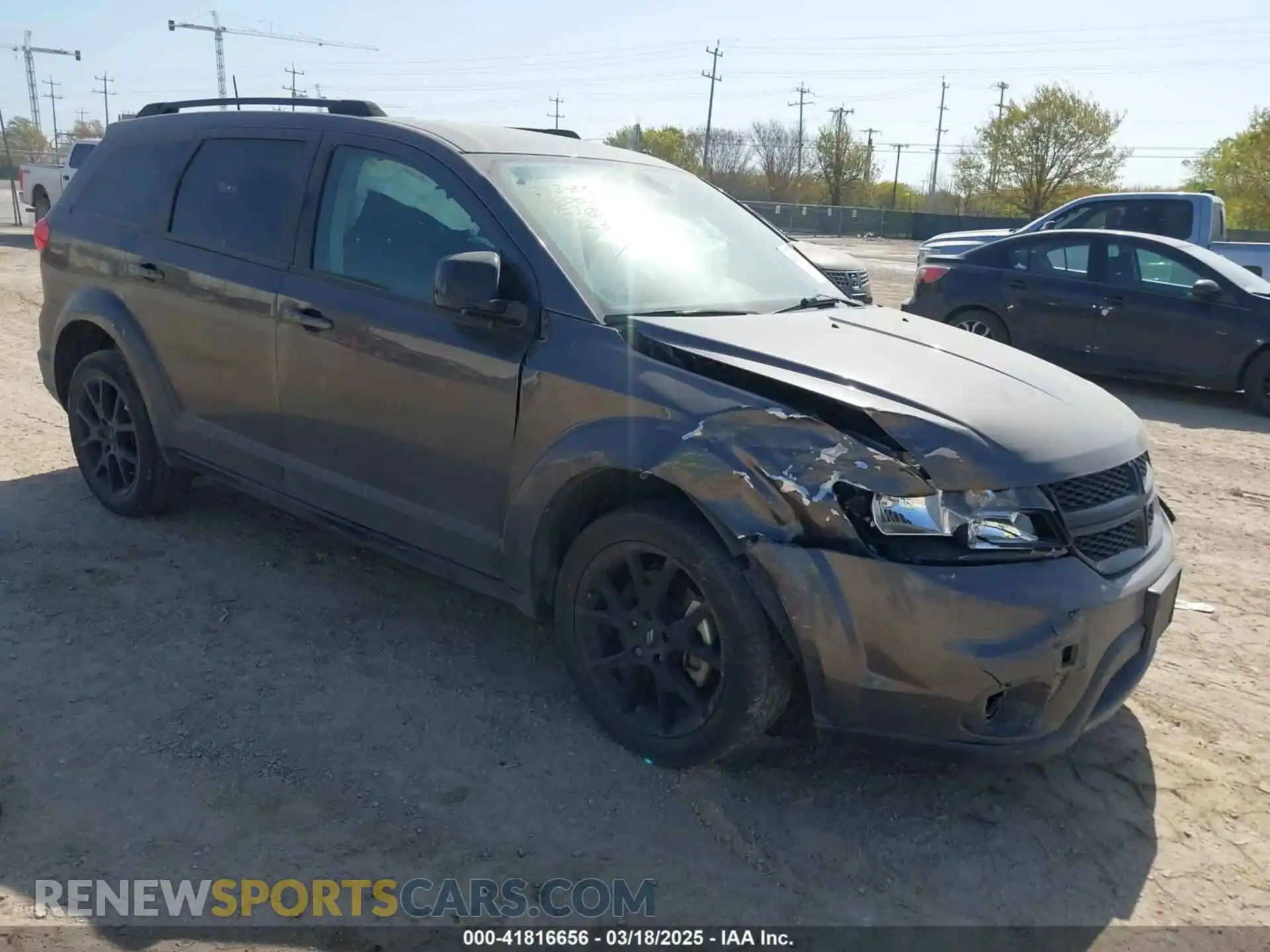 1 Photograph of a damaged car 3C4PDCBB5KT872330 DODGE JOURNEY 2019