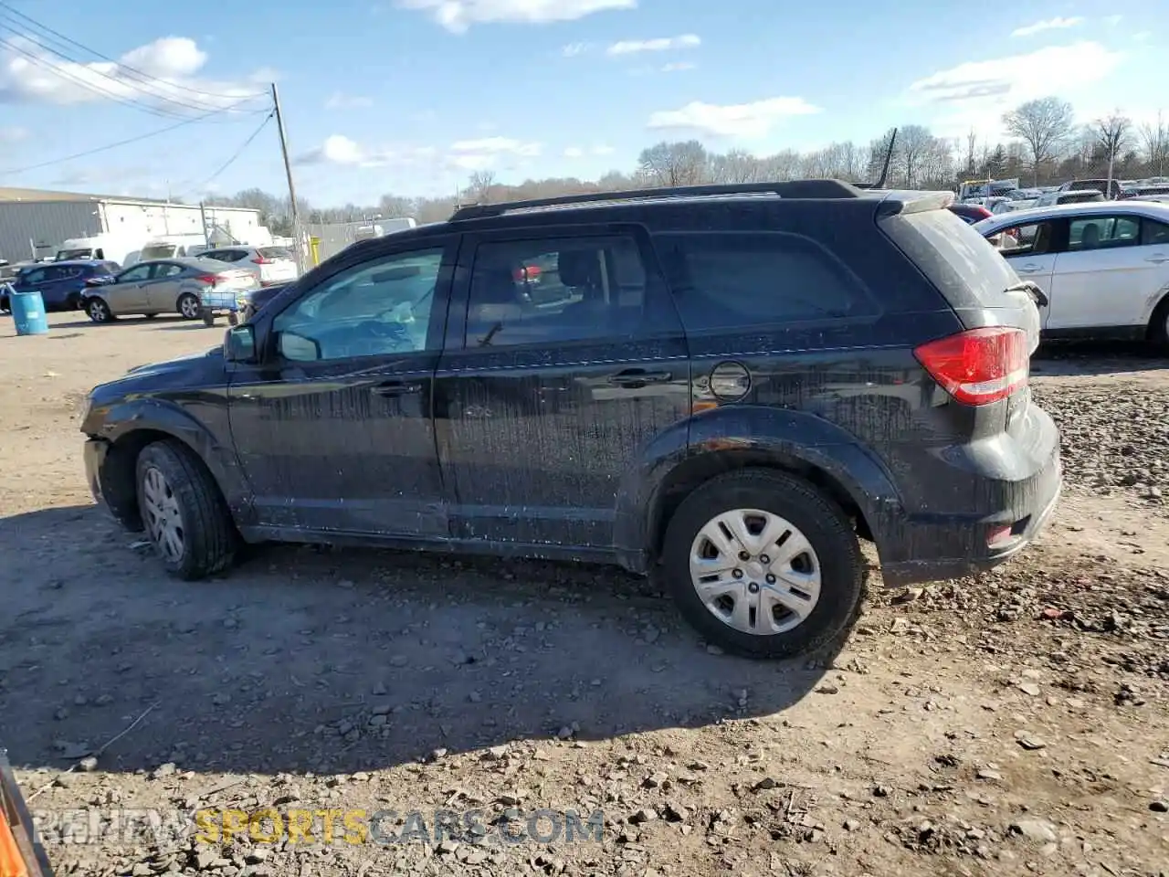 2 Photograph of a damaged car 3C4PDCBB7KT779194 DODGE JOURNEY 2019