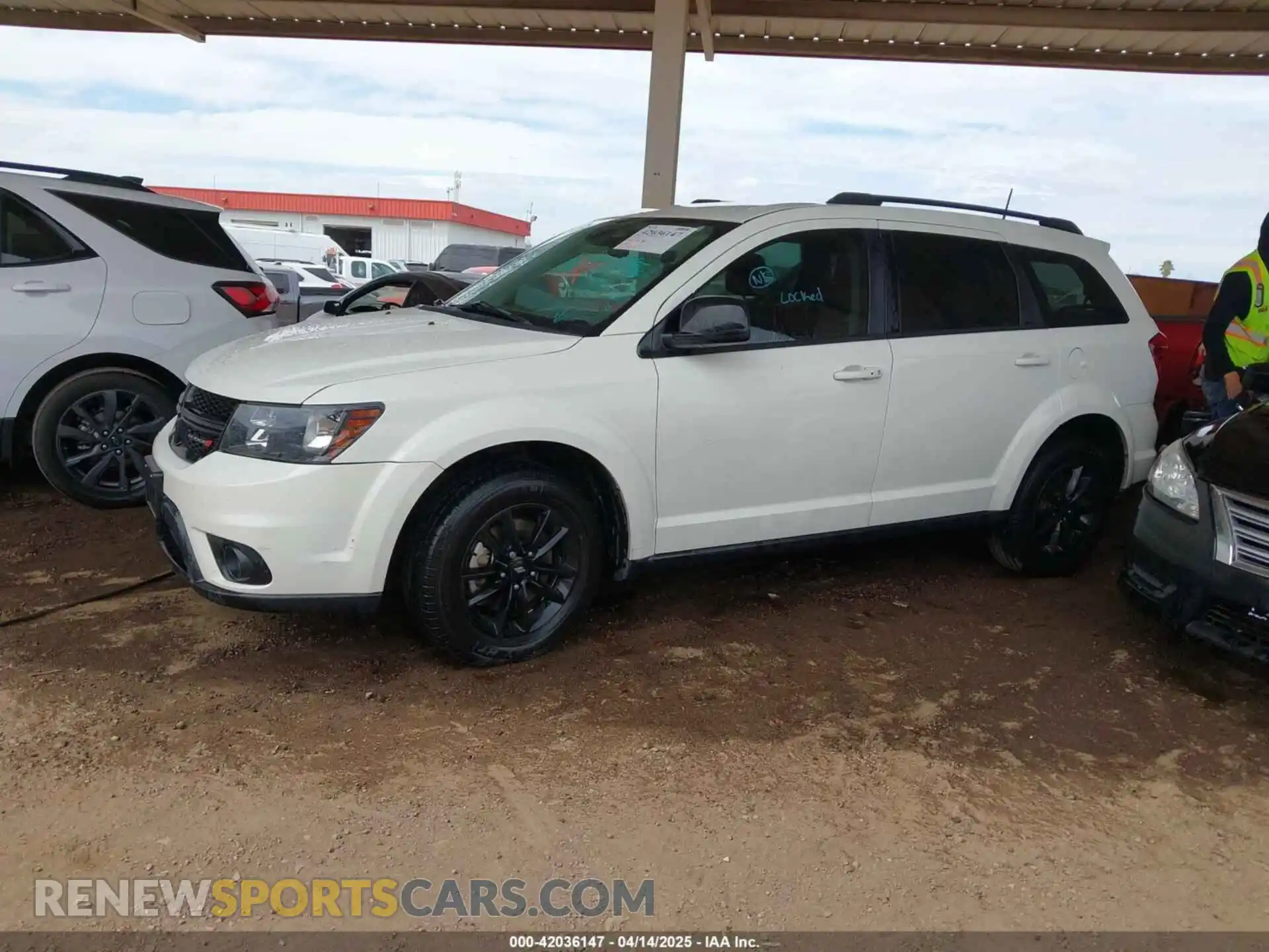 2 Photograph of a damaged car 3C4PDCBB7KT797842 DODGE JOURNEY 2019