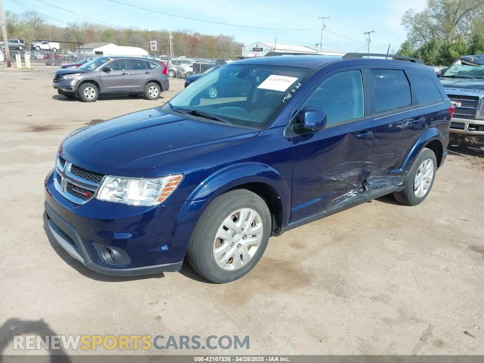 2 Photograph of a damaged car 3C4PDCBB9KT731969 DODGE JOURNEY 2019