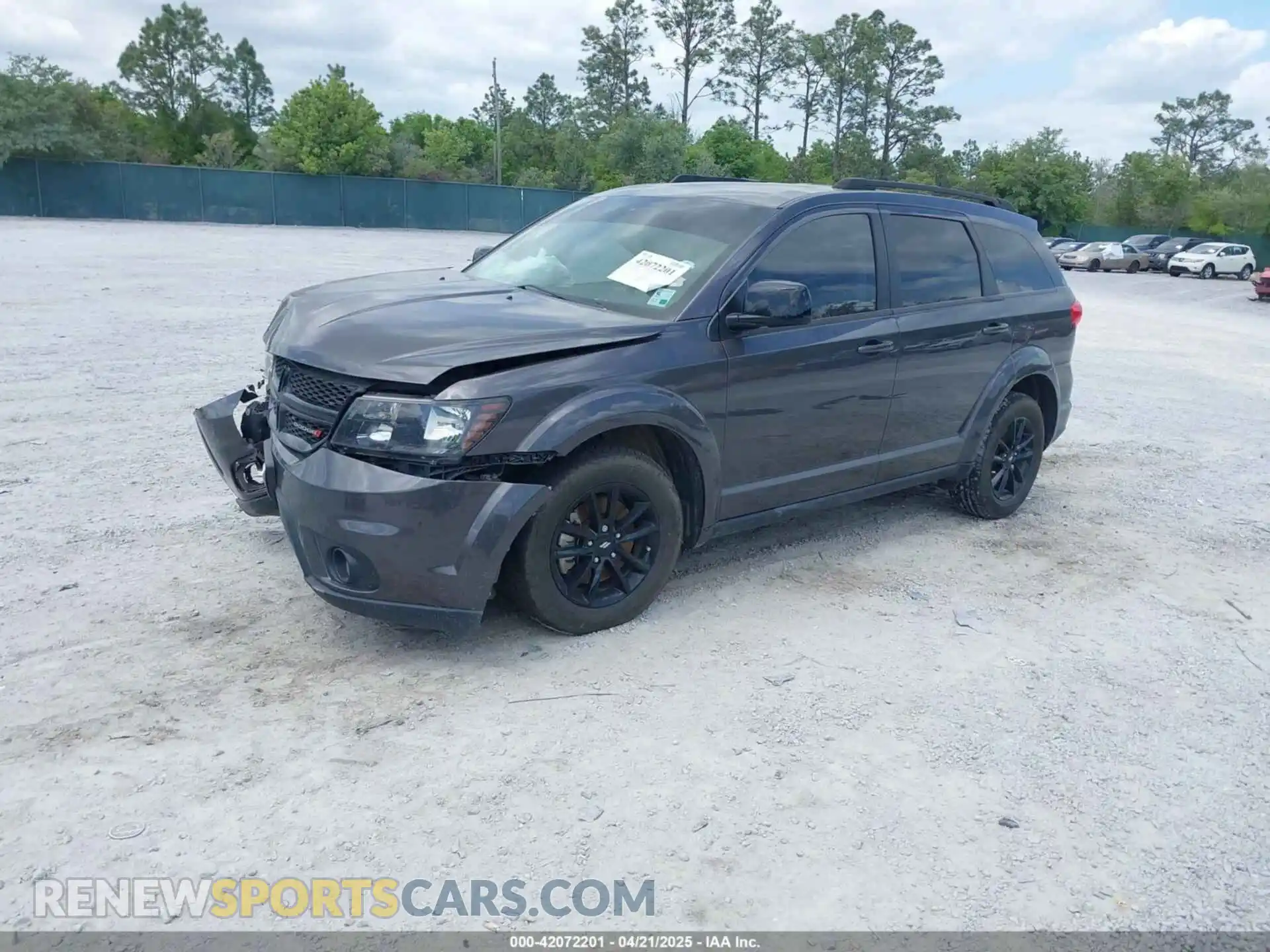 2 Photograph of a damaged car 3C4PDCBB9KT861427 DODGE JOURNEY 2019