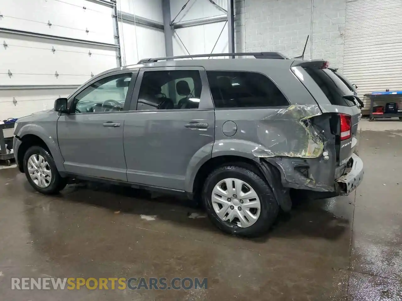 2 Photograph of a damaged car 3C4PDCBBXKT707857 DODGE JOURNEY 2019
