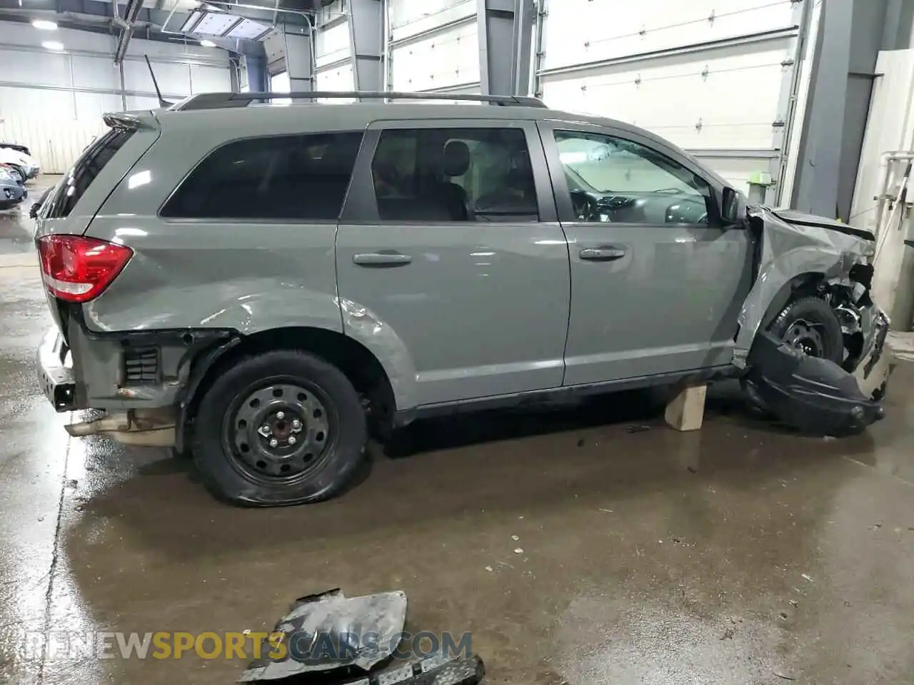 3 Photograph of a damaged car 3C4PDCBBXKT707857 DODGE JOURNEY 2019