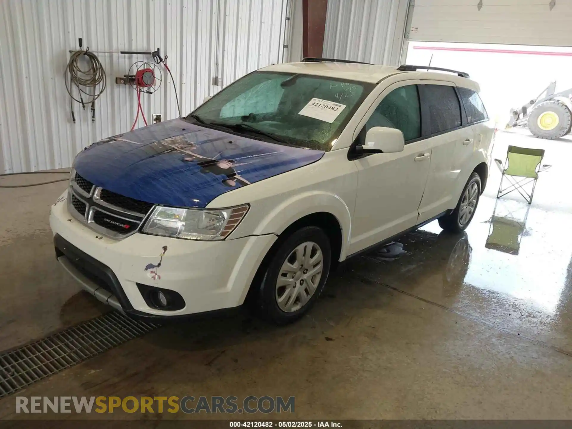 2 Photograph of a damaged car 3C4PDCBBXKT835029 DODGE JOURNEY 2019