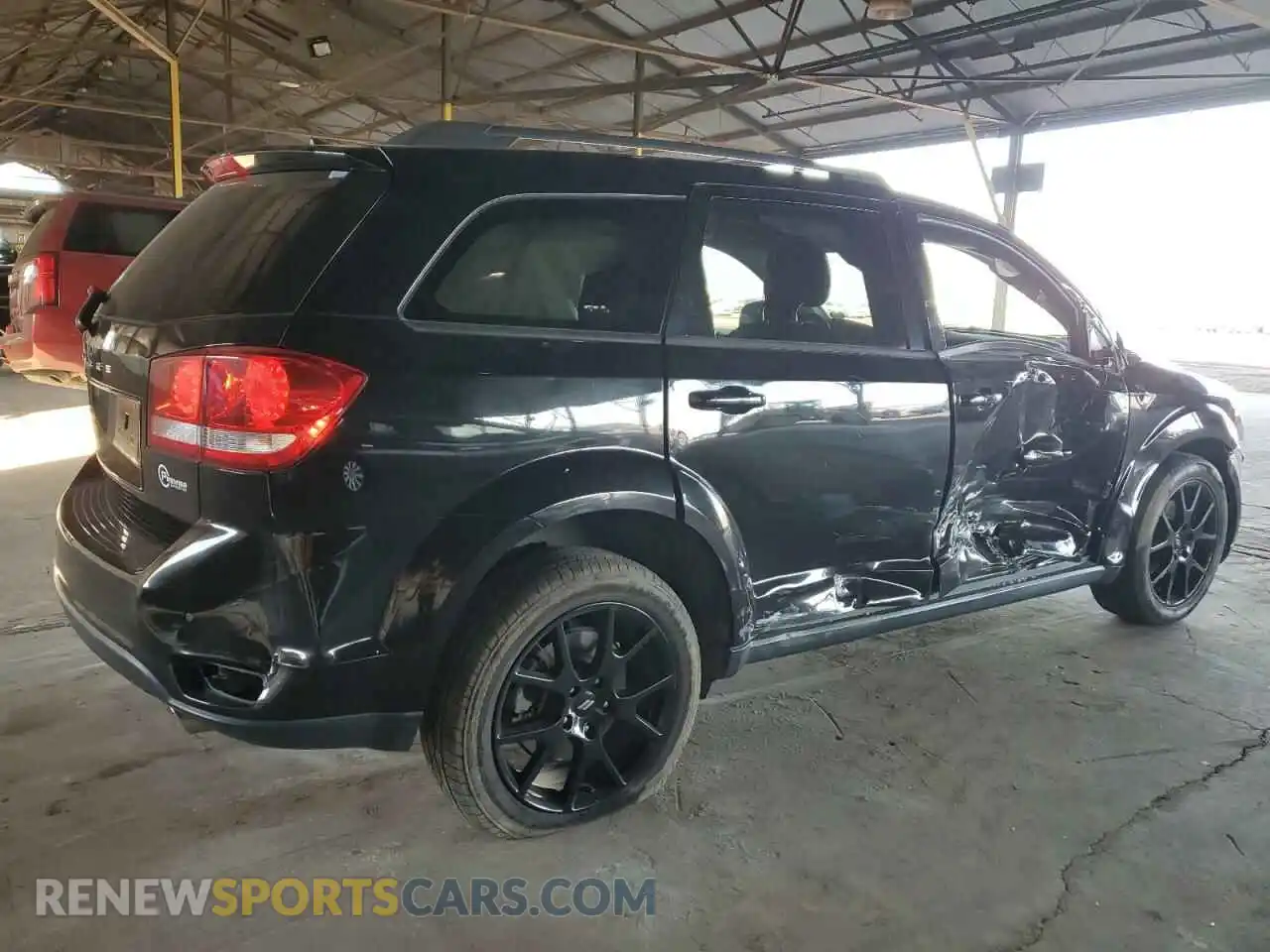 3 Photograph of a damaged car 3C4PDCBG0KT874921 DODGE JOURNEY 2019