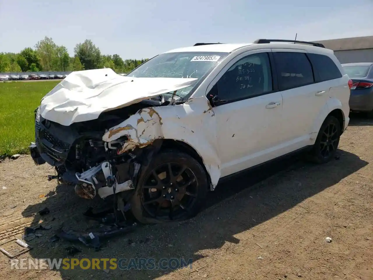 1 Фотография поврежденного автомобиля 3C4PDCBG1KT778960 DODGE JOURNEY 2019