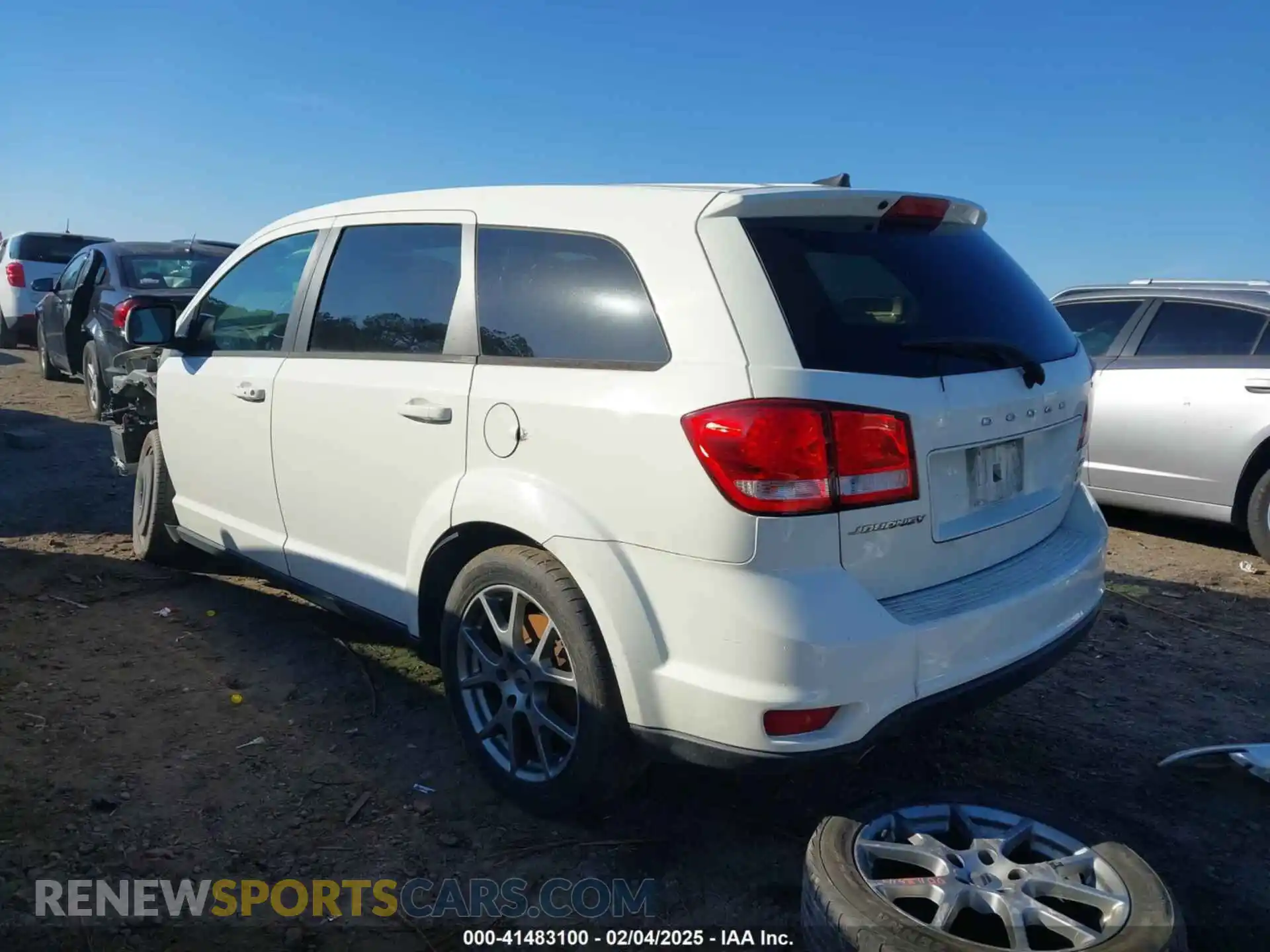 3 Photograph of a damaged car 3C4PDCEG1KT694035 DODGE JOURNEY 2019