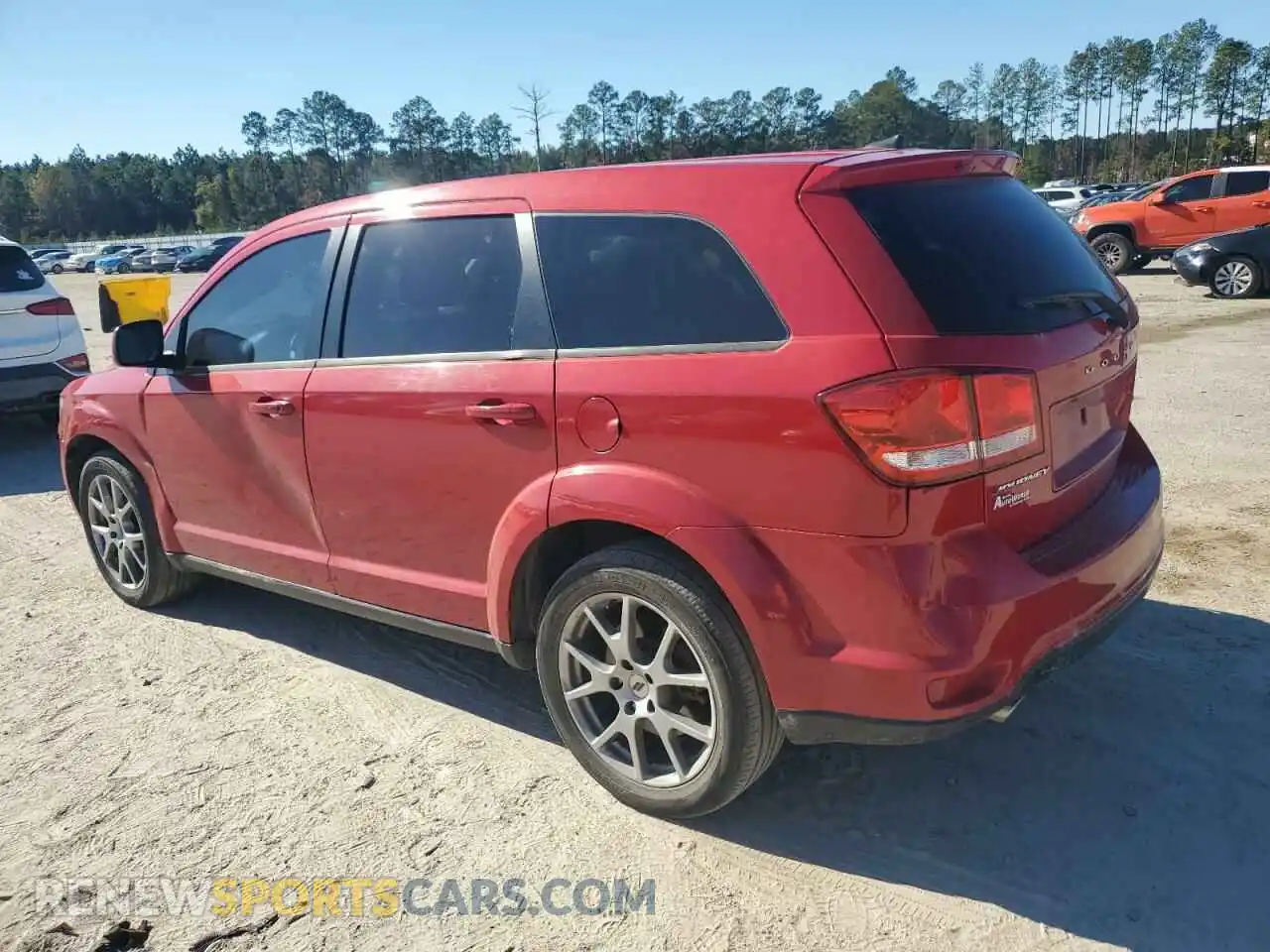 2 Photograph of a damaged car 3C4PDCEG7KT707337 DODGE JOURNEY 2019