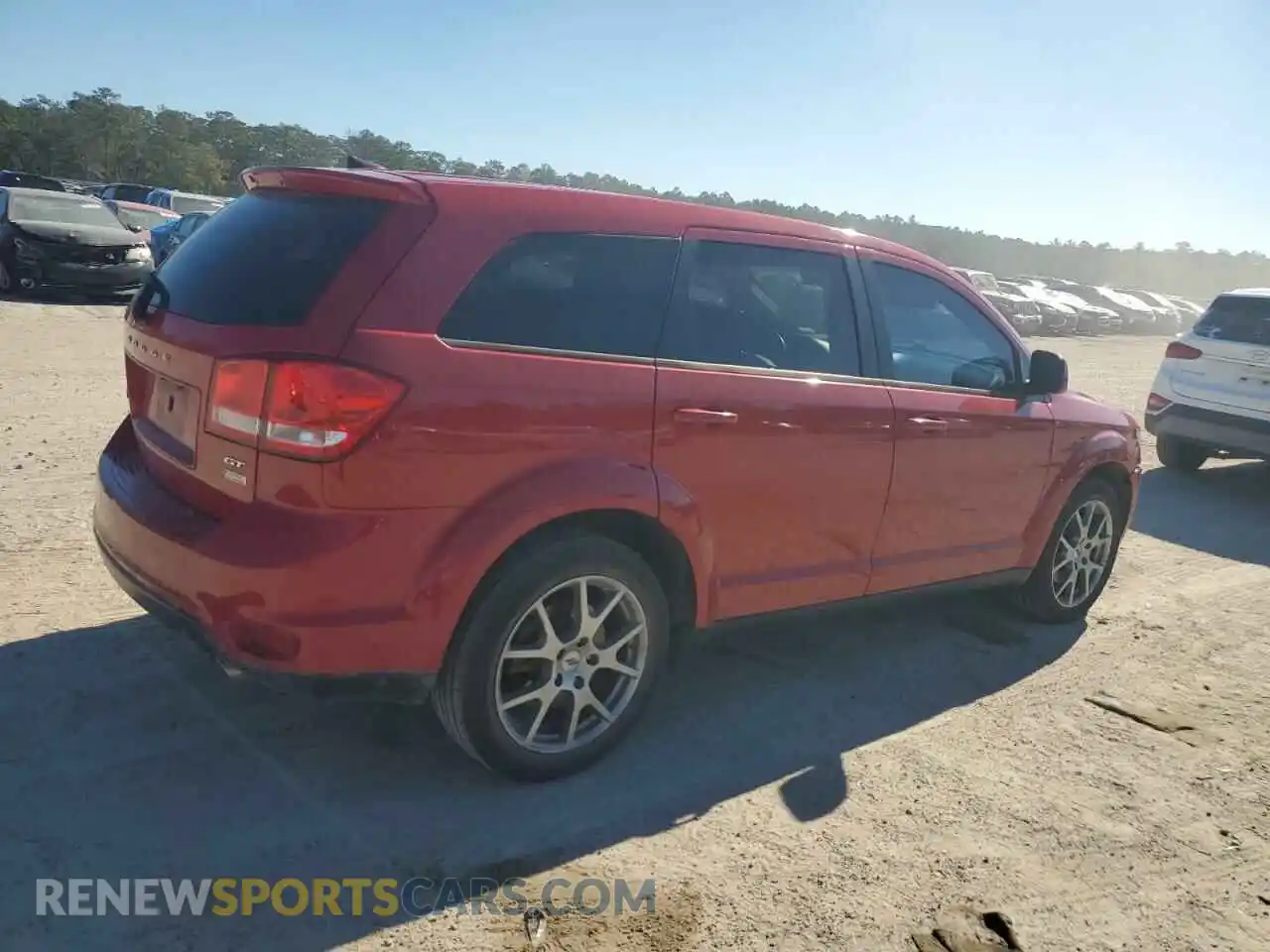 3 Photograph of a damaged car 3C4PDCEG7KT707337 DODGE JOURNEY 2019