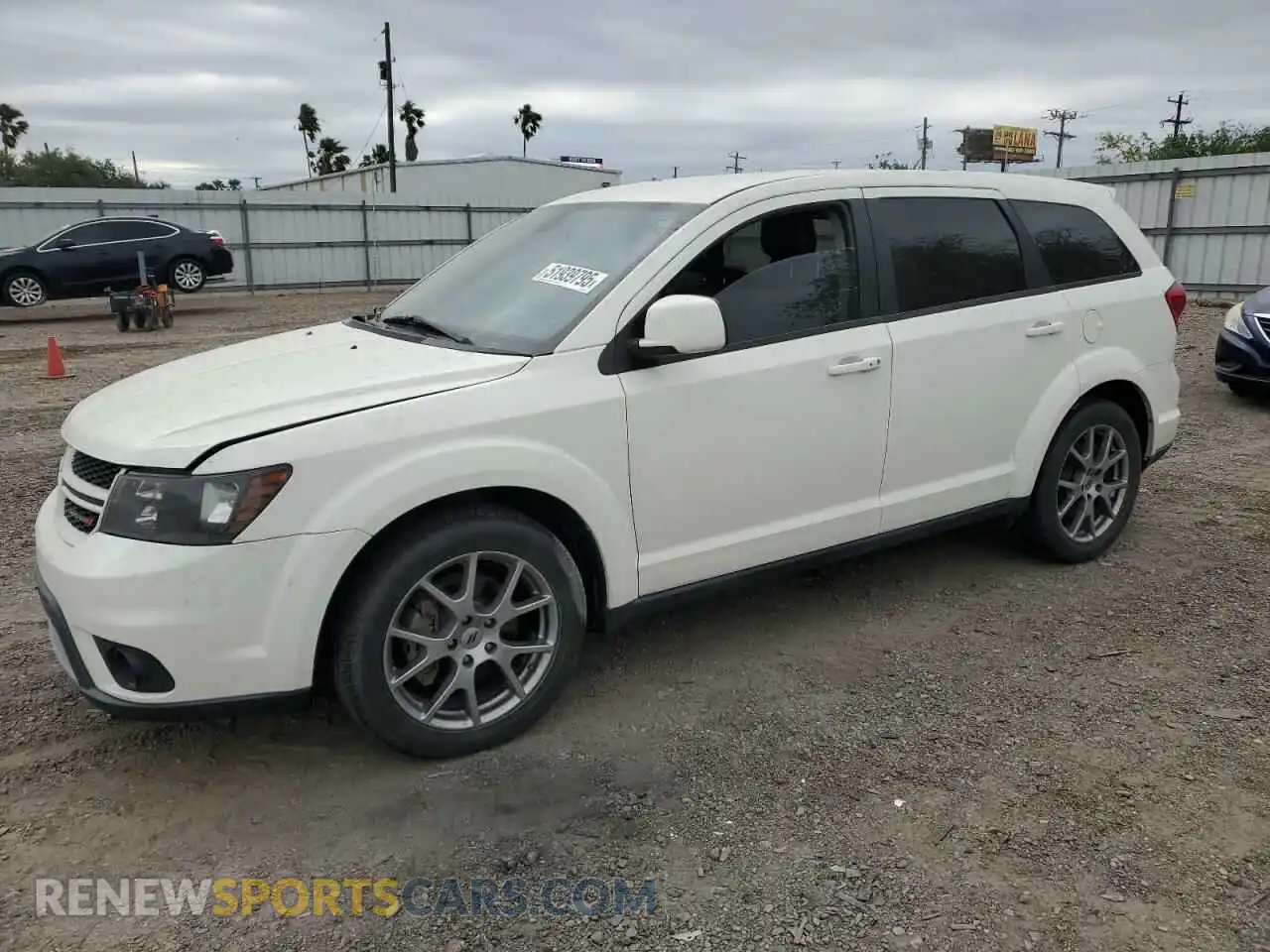 1 Photograph of a damaged car 3C4PDCEG8KT680908 DODGE JOURNEY 2019