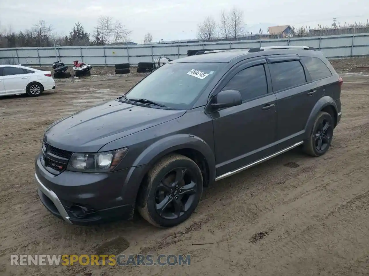 1 Photograph of a damaged car 3C4PDCGG7KT783170 DODGE JOURNEY 2019