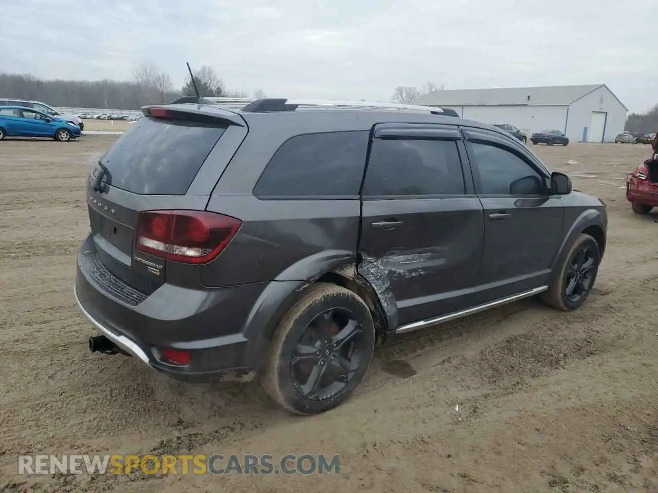 3 Photograph of a damaged car 3C4PDCGG7KT783170 DODGE JOURNEY 2019