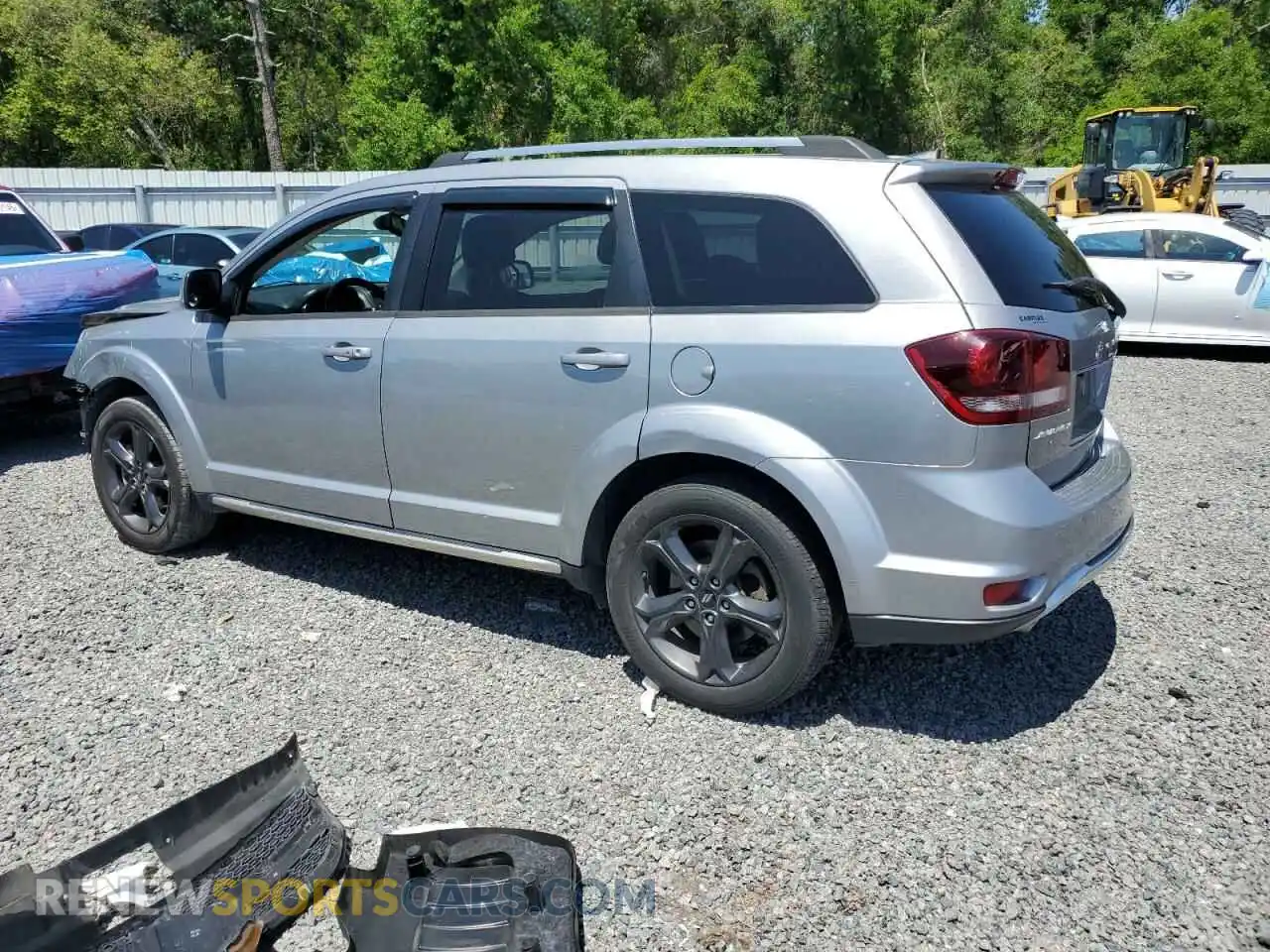 2 Photograph of a damaged car 3C4PDCGG9KT838444 DODGE JOURNEY 2019