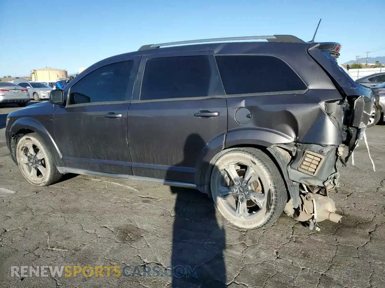 2 Photograph of a damaged car 3C4PDCGG9KT844647 DODGE JOURNEY 2019