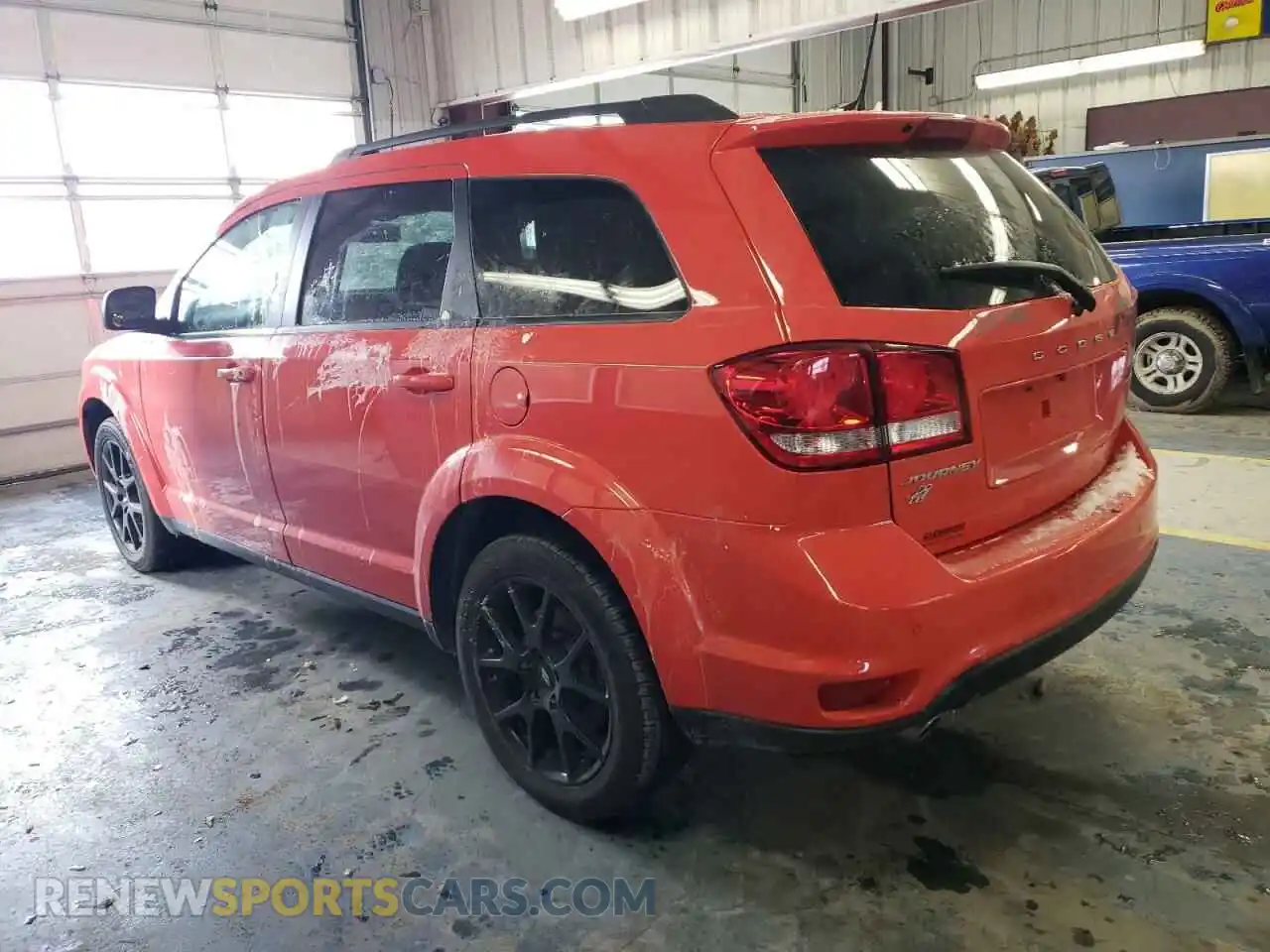 2 Photograph of a damaged car 3C4PDDBG2KT780013 DODGE JOURNEY 2019