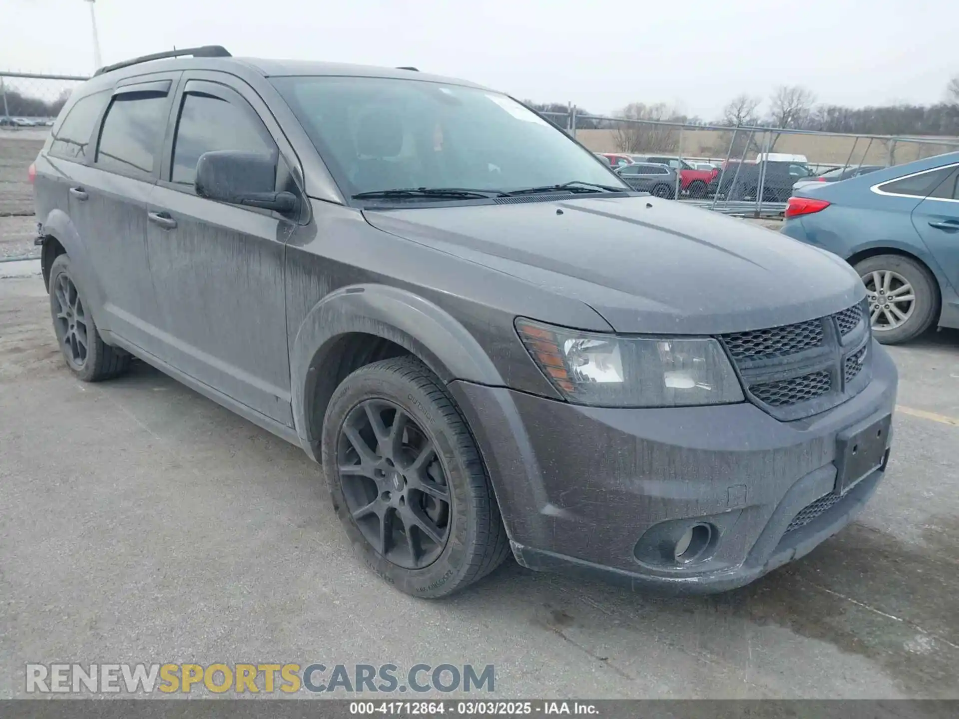 1 Photograph of a damaged car 3C4PDDBG3KT702209 DODGE JOURNEY 2019