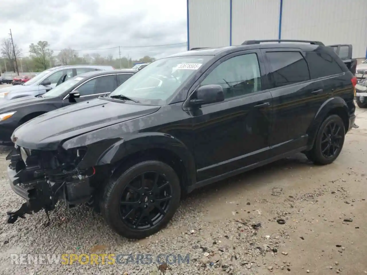 1 Photograph of a damaged car 3C4PDDBG3KT752169 DODGE JOURNEY 2019