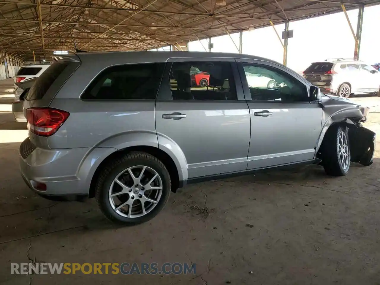 3 Photograph of a damaged car 3C4PDDEG0KT785092 DODGE JOURNEY 2019