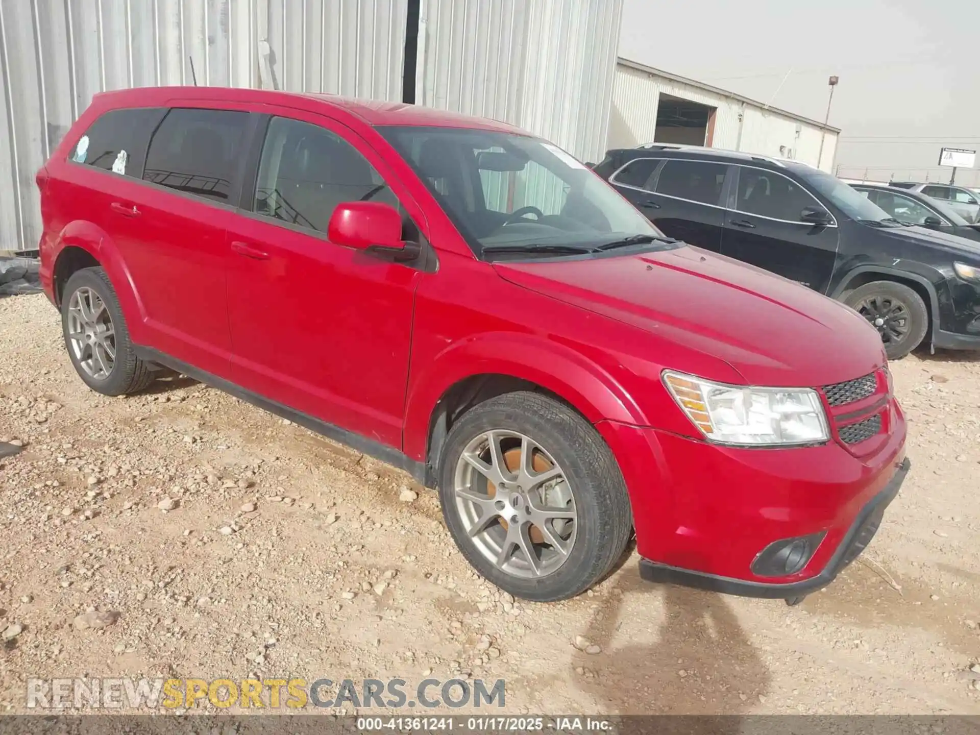 1 Photograph of a damaged car 3C4PDDEG2KT745676 DODGE JOURNEY 2019