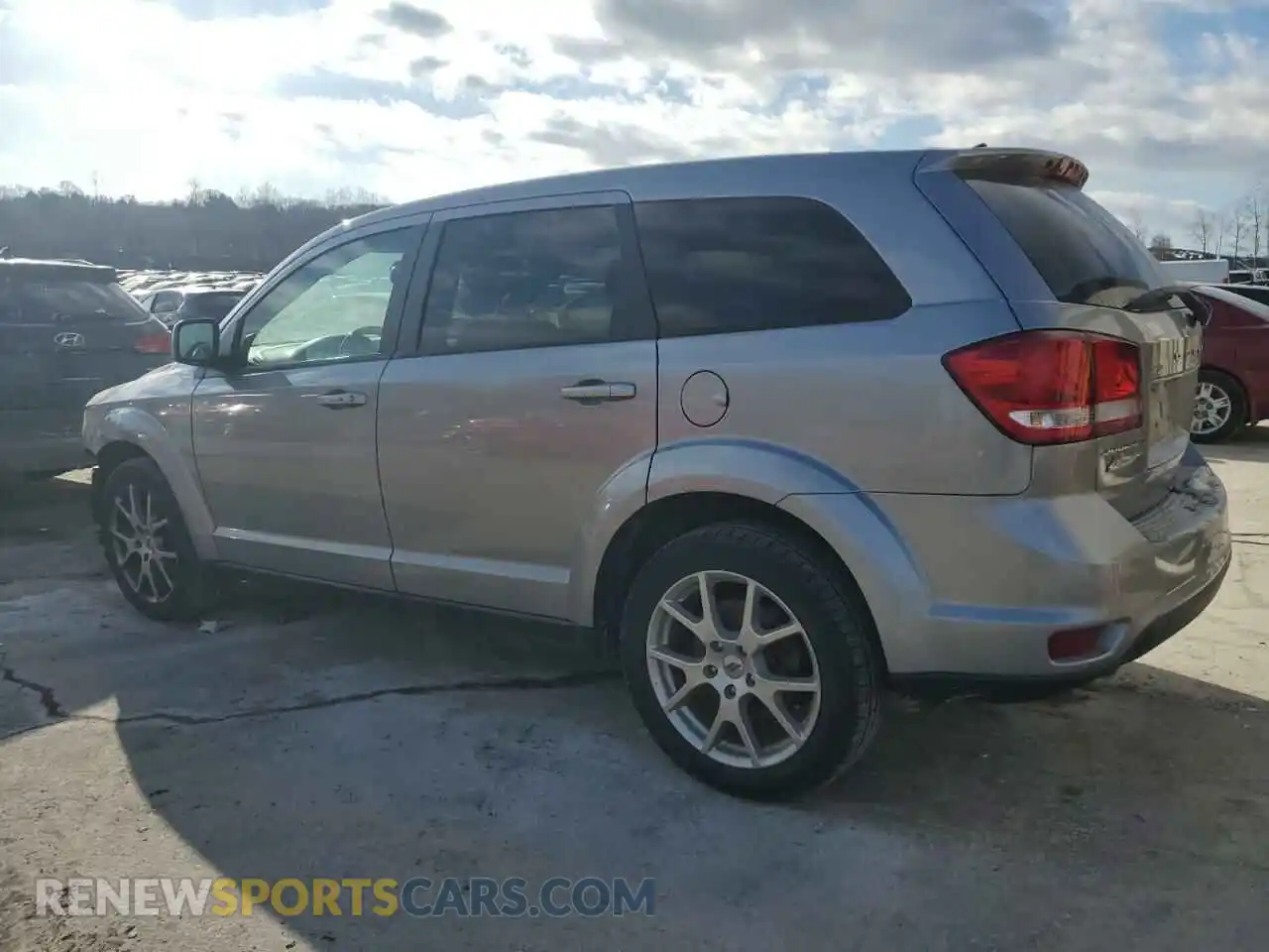 2 Photograph of a damaged car 3C4PDDEG5KT785007 DODGE JOURNEY 2019