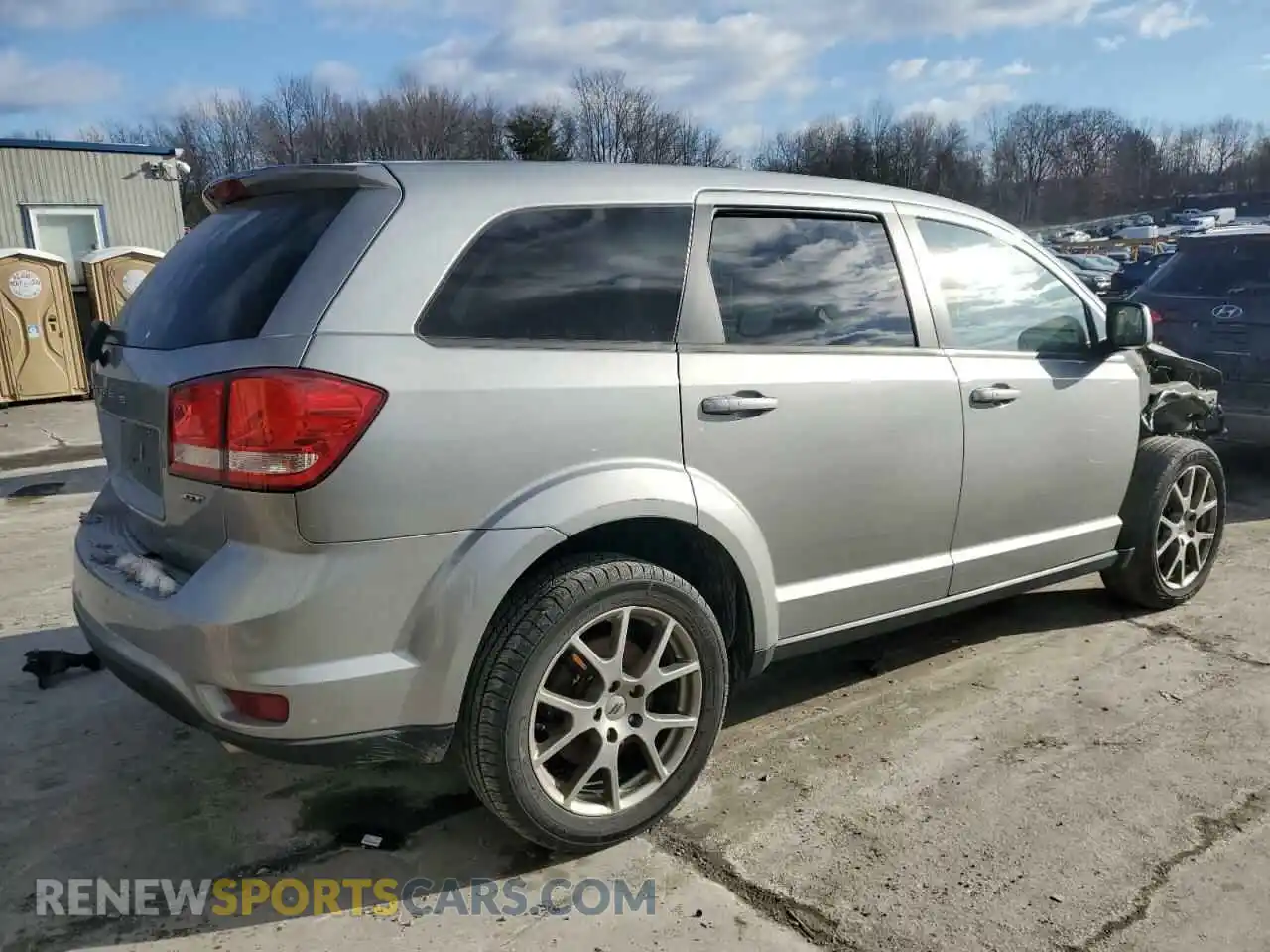 3 Photograph of a damaged car 3C4PDDEG5KT785007 DODGE JOURNEY 2019