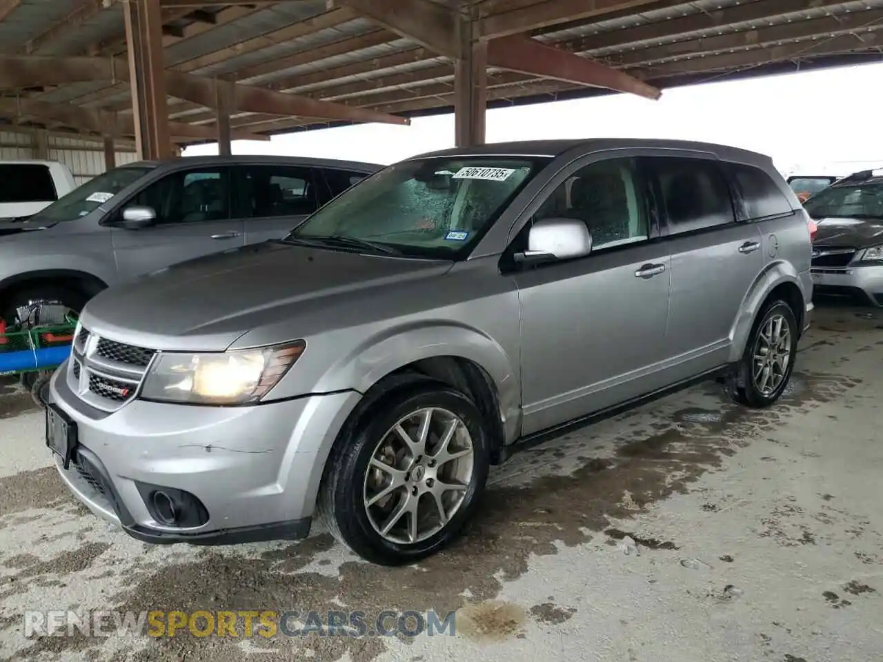 1 Photograph of a damaged car 3C4PDDEG6KT769964 DODGE JOURNEY 2019