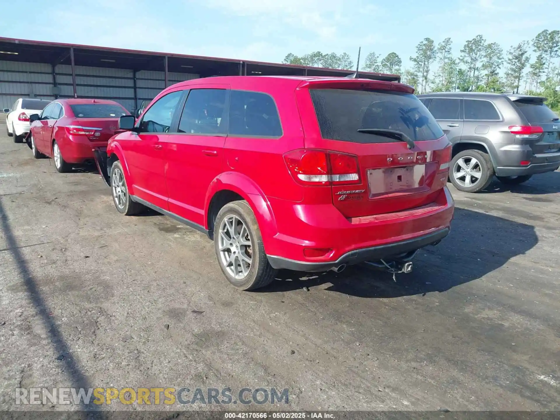 3 Photograph of a damaged car 3C4PDDEG8KT694989 DODGE JOURNEY 2019