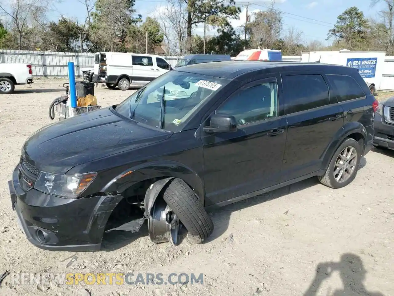 1 Фотография поврежденного автомобиля 3C4PDDEG8KT758982 DODGE JOURNEY 2019