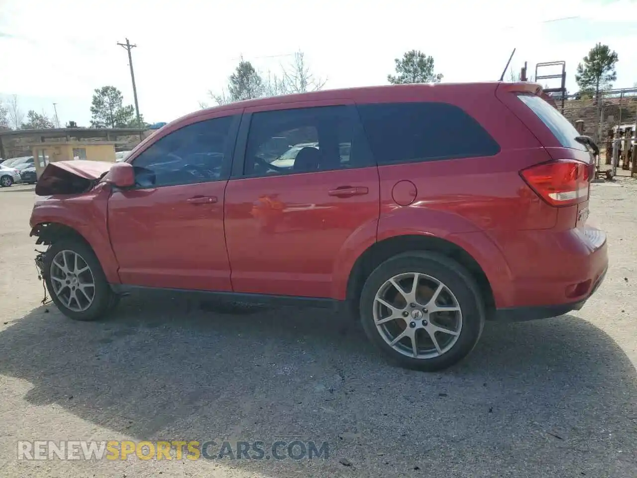 2 Photograph of a damaged car 3C4PDDEG9KT770087 DODGE JOURNEY 2019