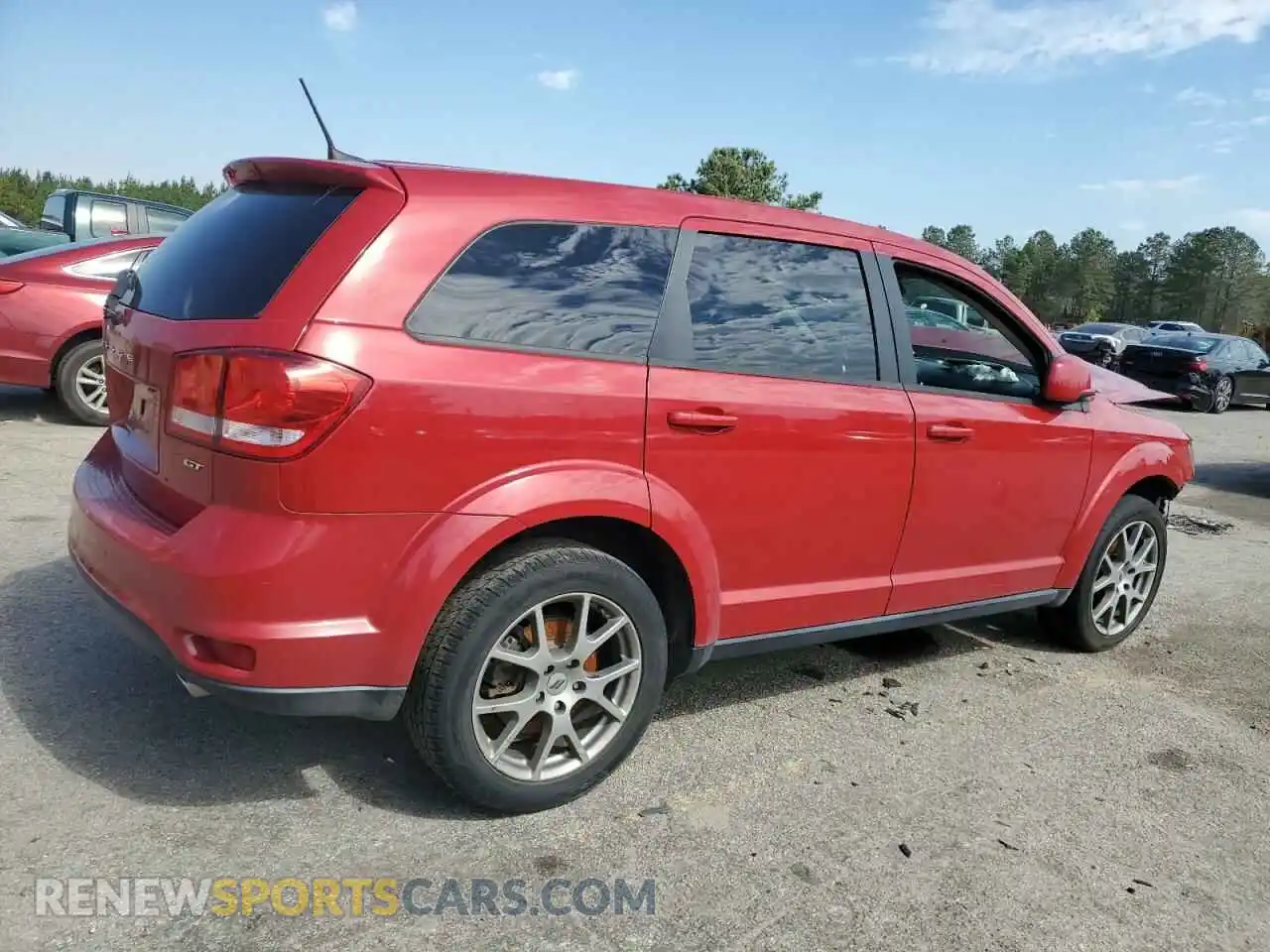 3 Photograph of a damaged car 3C4PDDEG9KT770087 DODGE JOURNEY 2019