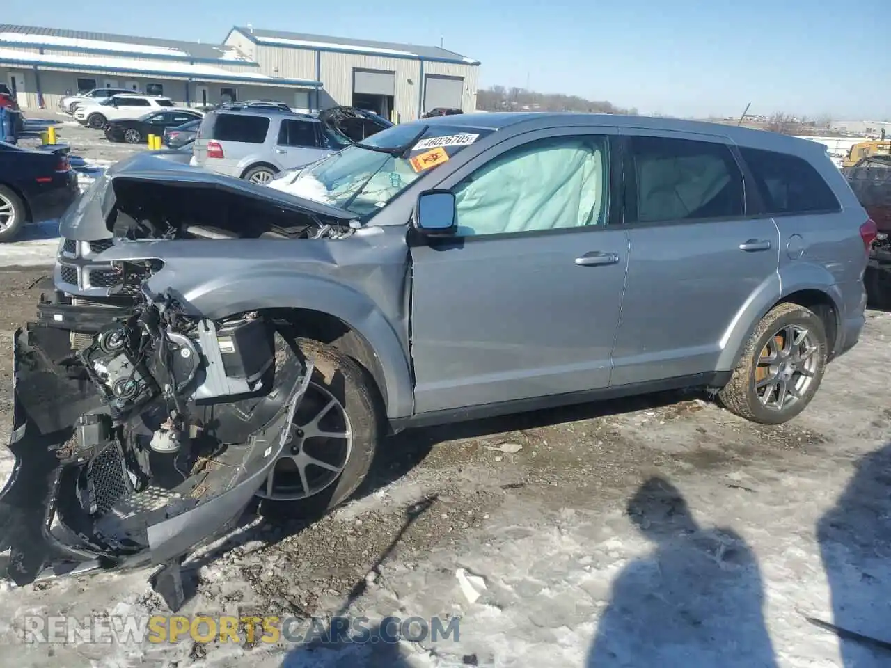 1 Фотография поврежденного автомобиля 3C4PDDEGXKT784919 DODGE JOURNEY 2019