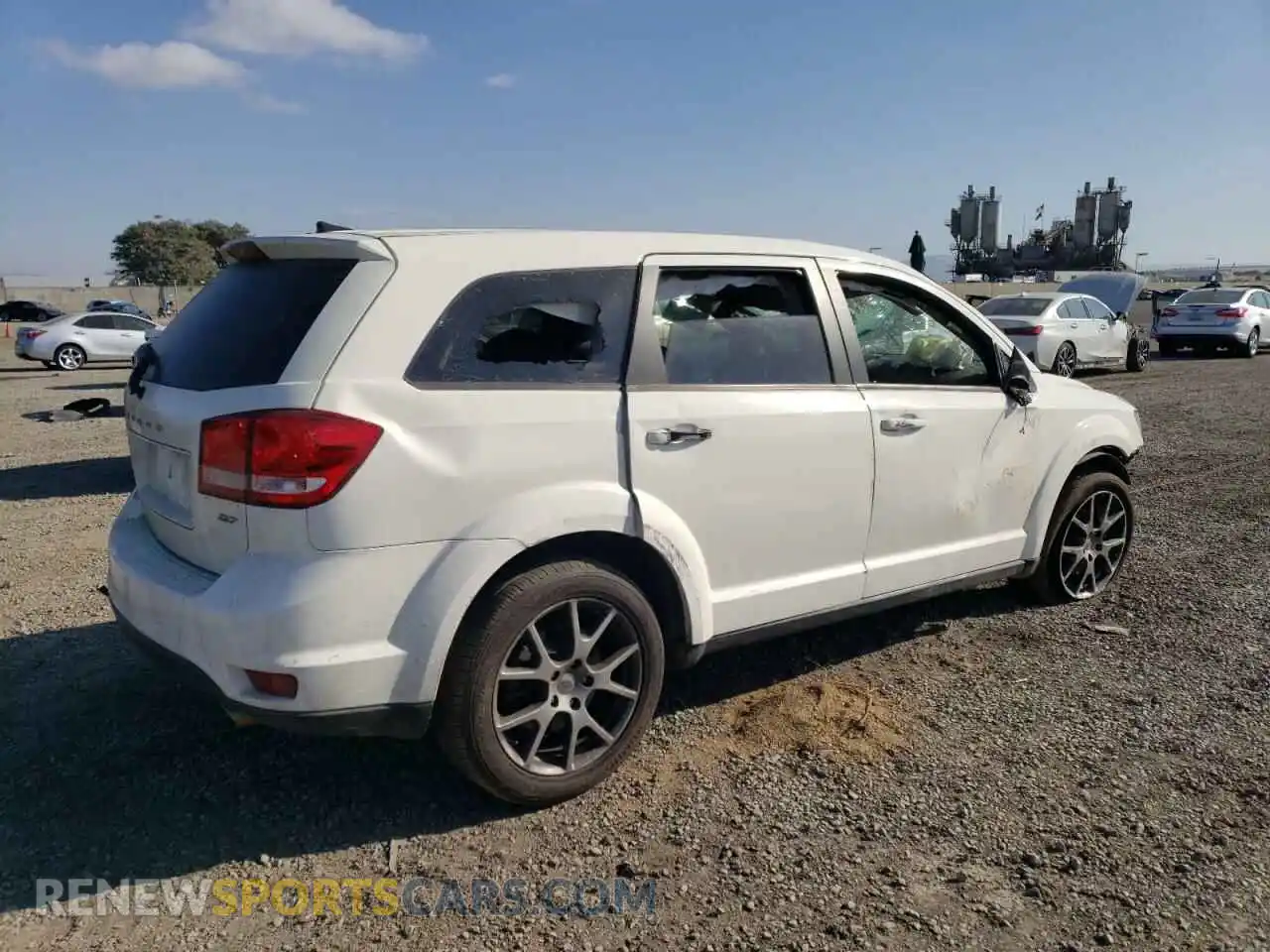3 Photograph of a damaged car 3C4PDDEGXKT837960 DODGE JOURNEY 2019