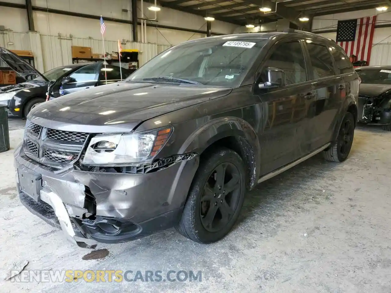 1 Фотография поврежденного автомобиля 3C4PDDGG5KT764977 DODGE JOURNEY 2019