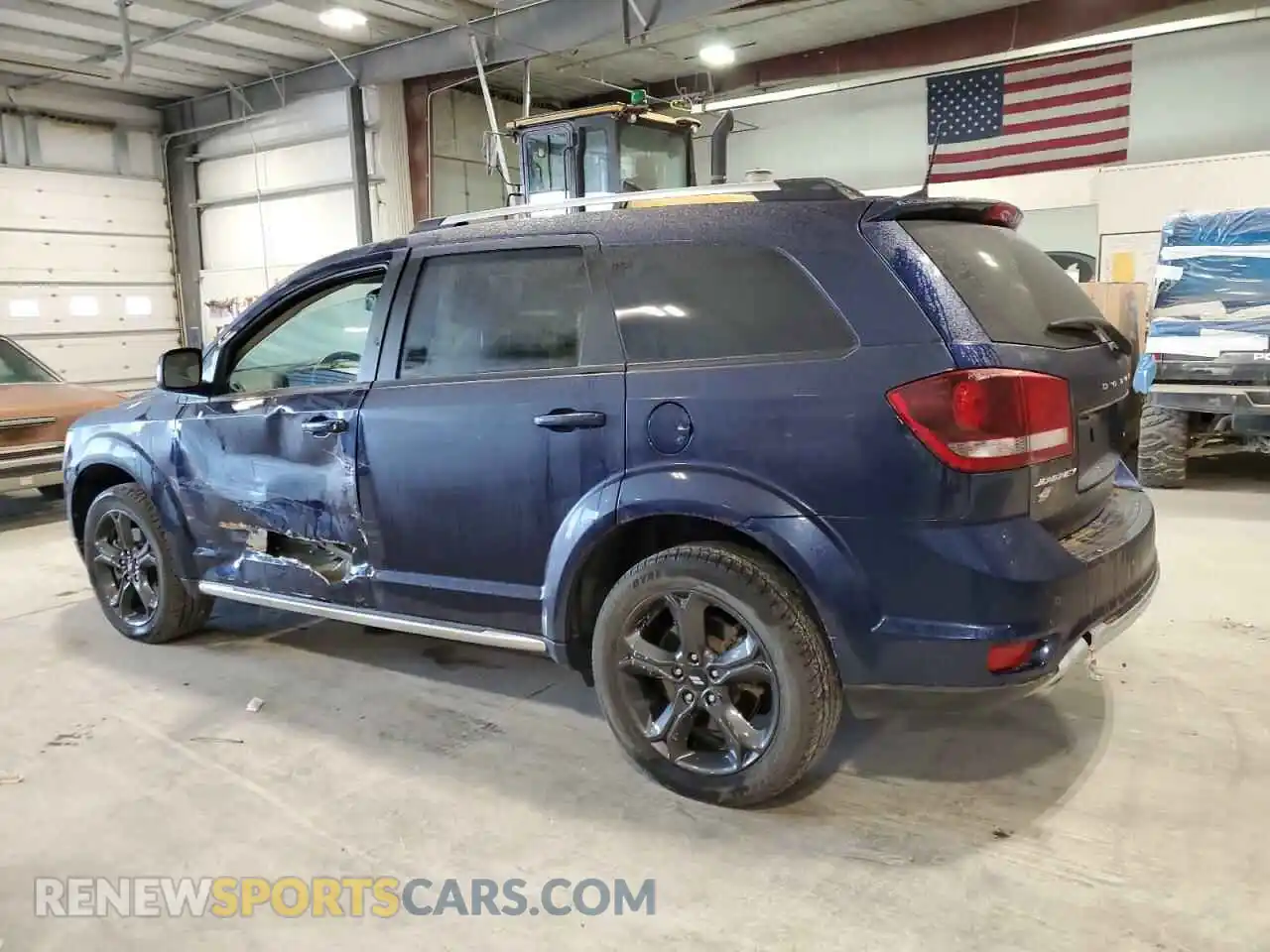 2 Photograph of a damaged car 3C4PDDGGXKT688091 DODGE JOURNEY 2019
