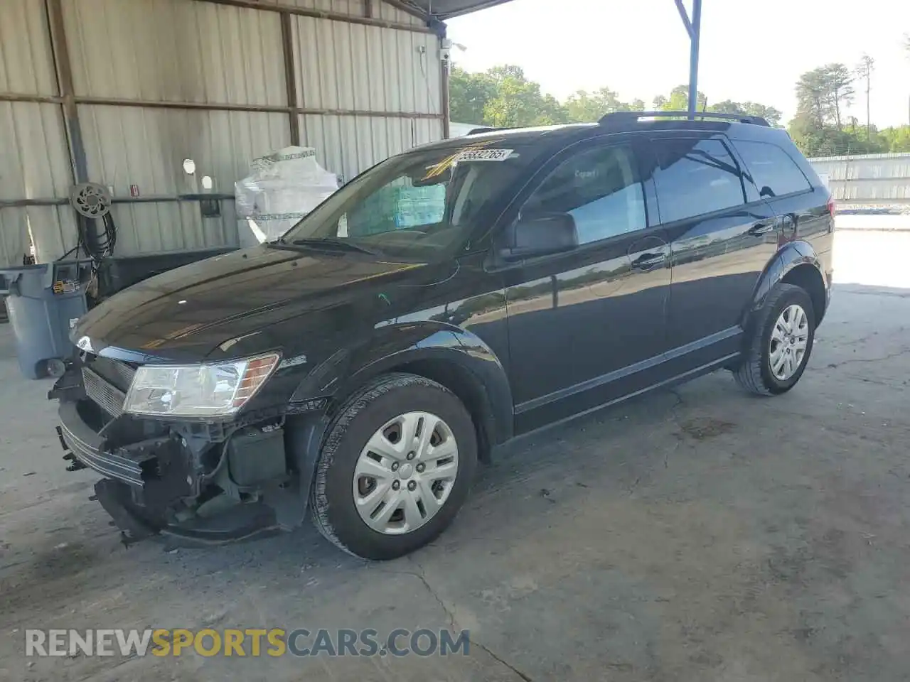1 Photograph of a damaged car 3C4PDCAB0LT254285 DODGE JOURNEY 2020