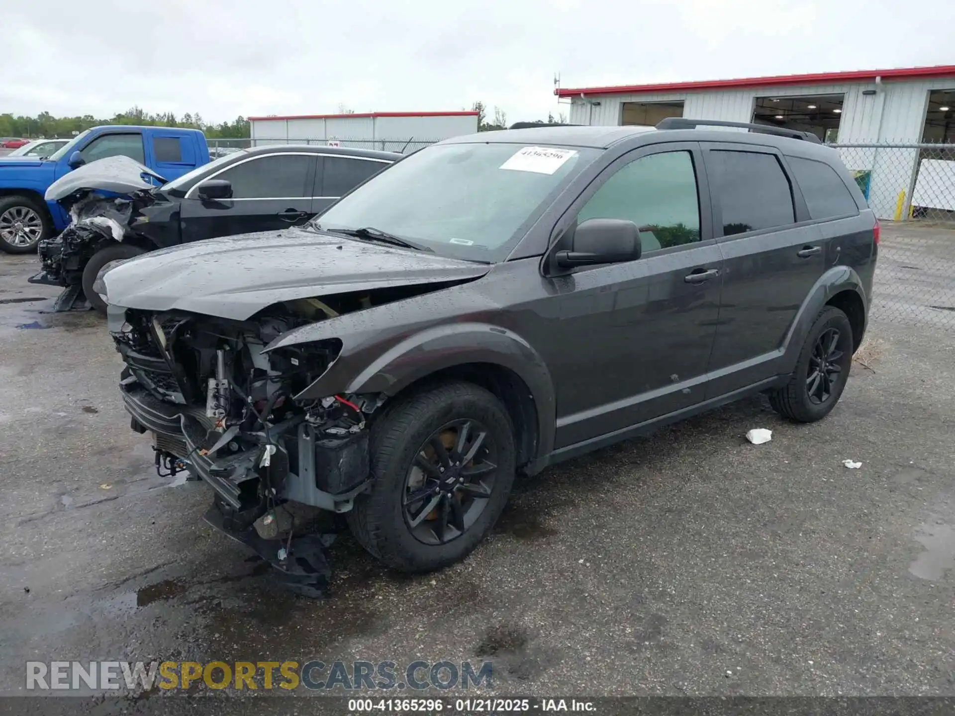 2 fotografías del automóvil dañado 3C4PDCAB0LT274486 DODGE JOURNEY 2020