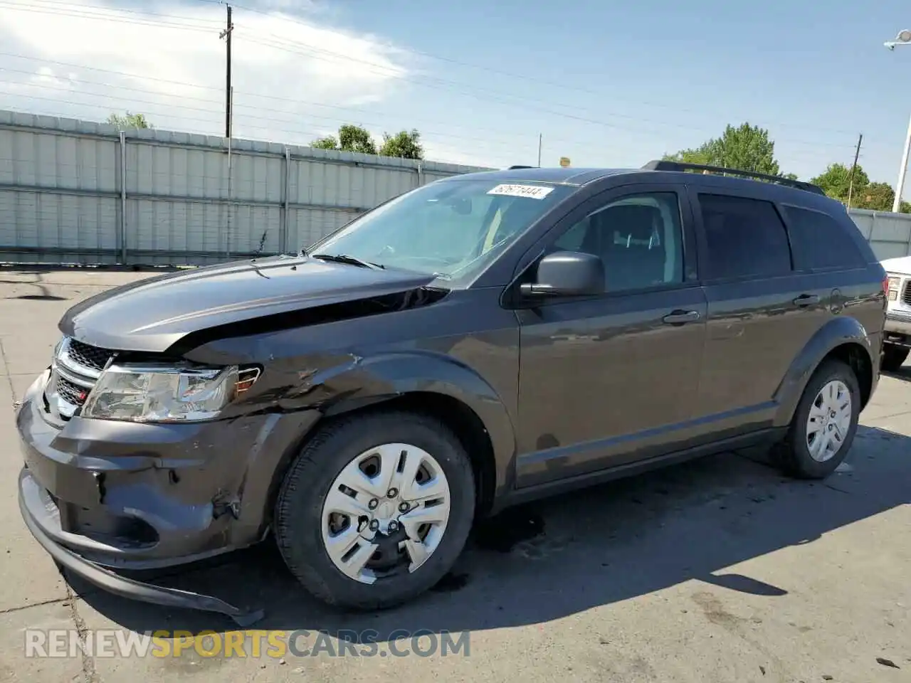 1 Photograph of a damaged car 3C4PDCAB1LT232229 DODGE JOURNEY 2020