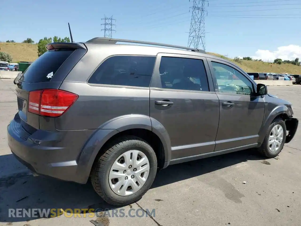 3 Photograph of a damaged car 3C4PDCAB1LT232229 DODGE JOURNEY 2020